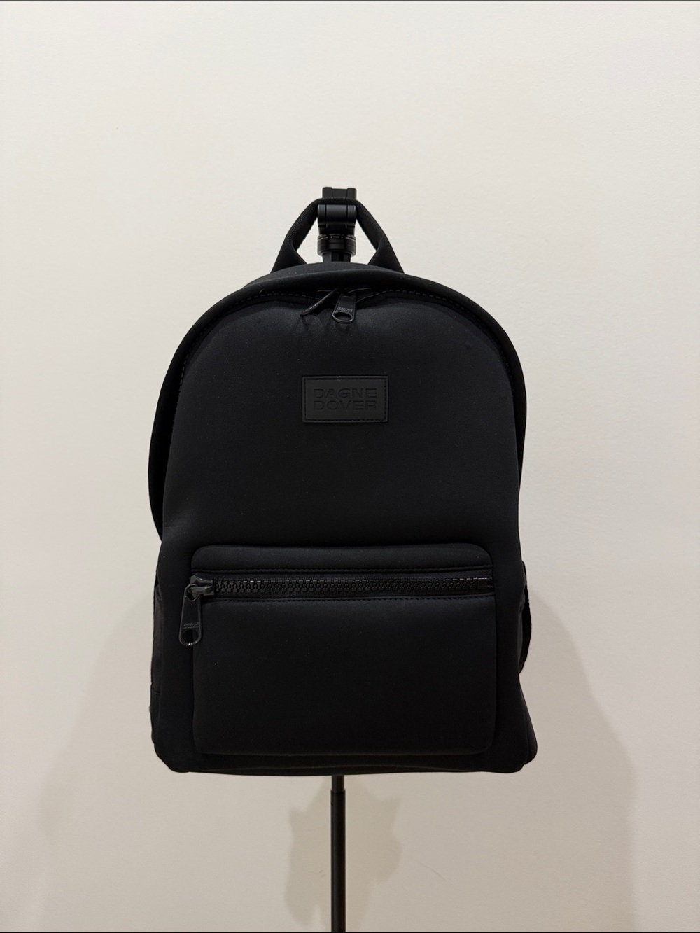 Dagne Dover Dakota Medium Black Neoprene Backpack